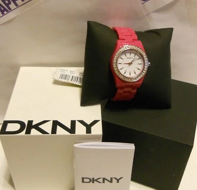 DKNY Pink Glitz Women's Watch NY8458 NEW!  Low International Shipping!! - Image 1 of 2