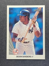 1990 Leaf Deion Sanders #359 *1st Leaf Set**Baseball* [B]