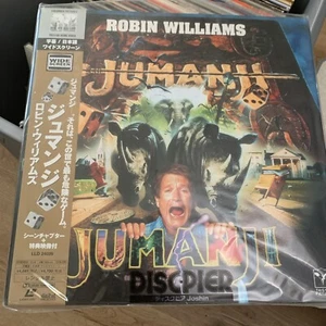 "Jumanji" Widescreen Laserdisc LD - Robin Williams Japan #1972 - Foto 1 di 5