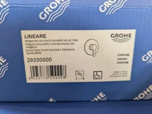 Grohe 29330000 Guarnizione Valvola Doccia Lineare Solo In Cromo - Foto 1 di 6
