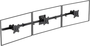 Triple Monitor Wall Mount for 17 to 32 Inch, Computer Monitor Arm for 3 Screens, - Picture 1 of 8