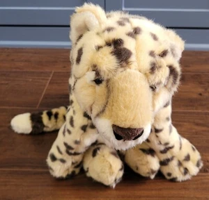 FAO Schwarz Cheetah Leopard Toys R Us Plush Laying Jungle Stuffed Animal Toy 20" - Picture 1 of 12
