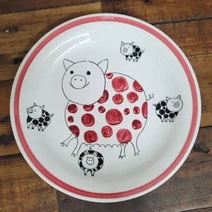 Rare Rorstrand Childrens Flintware "Knorr" Pig Plate Marianne Westman 1950s/60s - Picture 1 of 11
