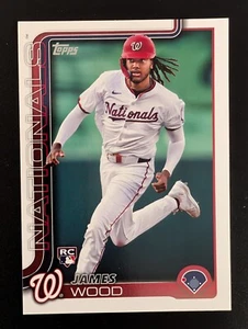 2025 Topps #181 James Wood RC - Baseball Card - Picture 1 of 6