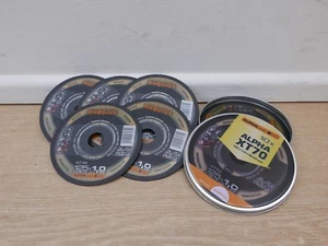 10 X RHODIUS ALPHA XT70 125MM 5" X 1MM ANGLE GRINDER METAL CUTTING DISCS - Picture 1 of 1