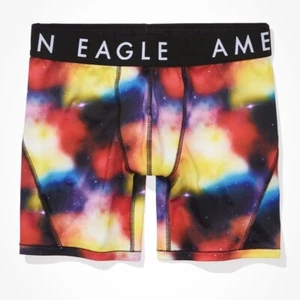 American Eagle Galaxy Boxershorts für Herren 6" Größe Large schwarz - mehrfarbig - Bild 1 von 8