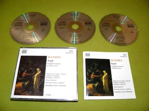 Handel - Saul - Oratorio In Three Acts - Carlos Martini - IMPORT 3xCD Box NM - Picture 1 of 2