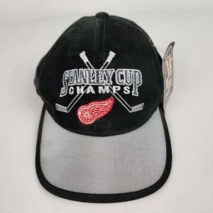Vintage 1998 Detroit Red Wings Stanley Cup Champs Locker Room Hat Starter - Picture 1 of 7