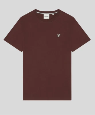 Lyle & Scott Premium Vintage T-Shirt/Gomma Rosso - 2XL SRP £45 DHL IL GIORNO SUCCESSIVO - Immagine 1 di 2
