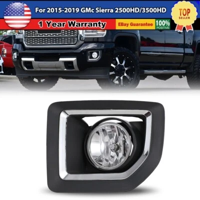 1PCS For 2015-2019 GMC Sierra 2500HD/3500HD Fog Light Drive Left Side Foto 1 de 4