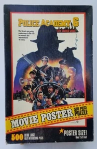 Póster de película Police Academy 6 City Under Siege 500 piezas rompecabezas MB sellado G2 - Imagen 1 de 9