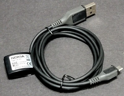 Genuine OEM Nokia Charge Data USB Cable CA-101 - Image 1 of 2