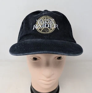 De colección Lara Croft Tomb Raider Sombrero 2001 Película Angelina Jolie Videojuego Negro - Imagen 1 de 9