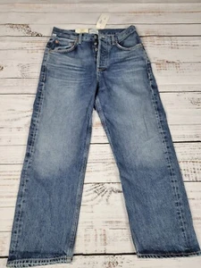 NWT Citizens of Humanity Dahlia Bow Leg Baby Roll Brielle Denim Jeans, Size 26 - Picture 1 of 6