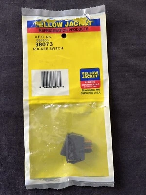 Interruptor estilo balancín chaqueta amarilla PARA MÁQUINAS DE RECUPERACIÓN Y RECARGA Foto 1 de 4