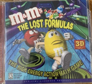 M&ms The Lost Formula PC CD Rom Computerspiel - selten Vintage - Versand n 24 Stunden - Bild 1 von 5
