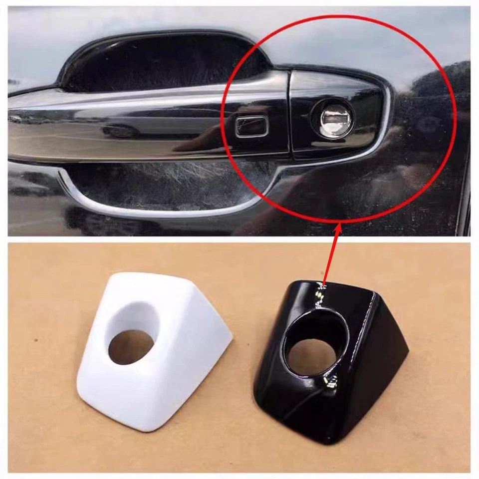 Front Driver Left Door Handle Key Lock Cap Cover For 2012-16 Audi A6 A7 A8 S6 Foto 1 de 4