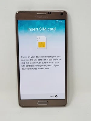 Samsung Galaxy Note 4 (SM-N910H) 32GB - (GSM Unlocked) Smartphone - Image 1 of 4