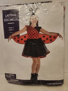 Costume vestito bambina insetto animale coccinella te stesso fantasia (bambino 3-4) - Foto 1 di 9