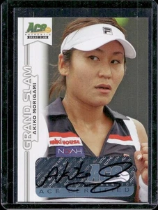 Akiko Morigami 2013 Leaf Ace Authentic Tennis Grand Slam Auto Autograph - Picture 1 of 2