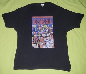 Official Nintendo NES Dr Mario Brothers XXL Gamer Shirt