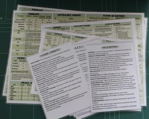 Cartas de acción Warlord Games Bolt Segunda Guerra Mundial x 10 (GJ0018) - Imagen 1 de 1