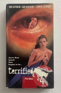 Terrified VHS 1996 Heather Graham, Lisa Zane - Imagen 1 de 4