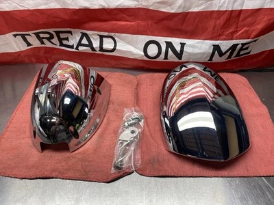 Used OEM 03-17 Victory Motorcycle Chrome Bullet Headlight Vegas Jackpot Hammer - Image 1 of 4