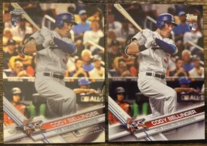 CODY BELLINGER 2017 Topps RC LOT! Update Series US38 Chrome HMT81 Dodgers ROOKIE - Picture 1 of 2