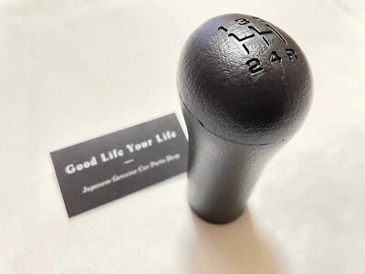 Nissan 32865-35F00 89-98 240SX S13 S14 Black 5 Speed Shift Knob OEM Genuine JDM Foto 1 de 4
