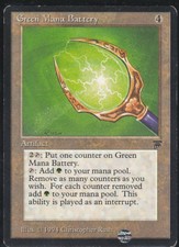 Mtg green mana battery legends ex + legacy vintage magic the gathering
