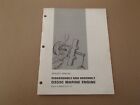 Caterpillar D333C Marine Engine Disassembly Assembly Service Manual , 67D1-up