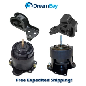 1995-1997 for Honda Accord 2.7L SOHC Engine Motor & Transmission Mount Set 4PCS. - Picture 1 of 8