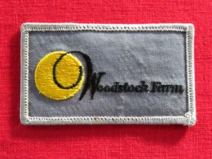 RARE VINTAGE ~ WOODSTOCK FARMS ~ PATCH - Picture 1 of 4