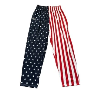 Vintage Otomix American Flag Baggy Athletic Workout Bodybuilding Pants Mens XL - Picture 1 of 8