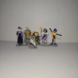 6 Disneys Glöckner von Notre Dame Applause 3" PVC Figuren Neu Komplette Sammlung - Bild 1 von 7