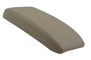 Fits 96-02 Toyota 4Runner Synthetic Leather Center Console Lid Cover Dark Tan - Imagen 1 de 6