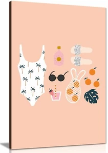 One Day Vacay Print, Wall Art Pictures for Home Decor - Picture 1 of 10