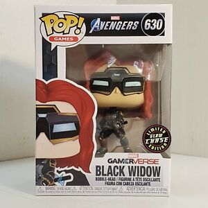 Funko Pop Games - Avengers - #630 Gamerverse Black Widow Limited Ed. Glow Chase