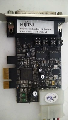 Dual Serial Card PCIe x1 SRT I - 360a rev.2 Fujitsu - Immagine 1 di 4