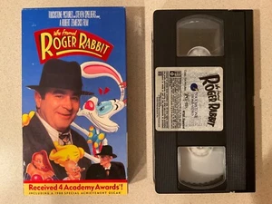 Who Framed Roger Rabbit (VHS, 1989) Bob Hoskins - Picture 1 of 3