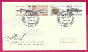 AUSTRALIA ANTÁRTICA 2006 FDC - PEZ DEL AT AUSTRALIANO - Shs CASEY - Imagen 1 de 2