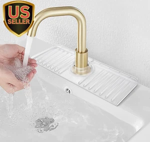 Sink Splash Guard 14.5' X 5.4' - 3-In-1 Silicone Faucet Mat with Faucet Water... - Picture 1 of 1
