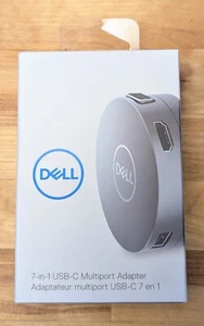 New! Sealed! Dell DA310 7-In-1 USB-C Multiport Adapter - Picture 1 of 2