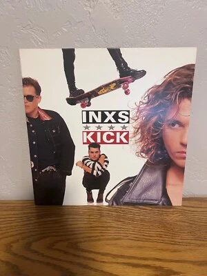 INXS KICK 1987 Vinyl 7 81796-1 Atlantic Records Gatefold - Image 1 of 3