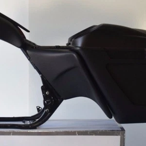 HARLEY DAVIDSON 4" SIDE COVERS FOR STRETCHED SADDLEBAGS TOURING 1996-2007 - Picture 1 of 1