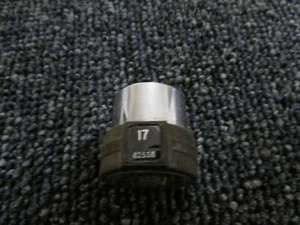 Vintage Craftsman 17MM X 3/8" Socket Stainless Lifetime Series Rare Tool - Picture 1 of 5