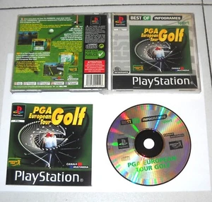 PS1 Playstation 1 PGA EUROPEAN TOUR GOLF - PsOne PAL ITA F E Italia - Bild 1 von 1