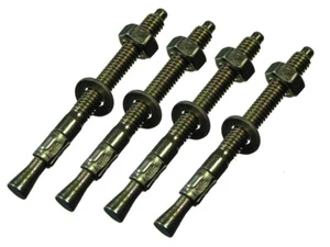 A Través De Tornillo Manga Anchor M6 X 65mm Longitud 8.8 Acero Yzp Paquete 96 - Bild 1 von 1