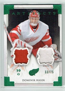 13-14 UD Upper Deck Artifacts Dominik Hasek /75 Jersey--Patch HOF - Picture 1 of 1